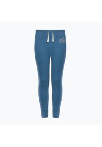 Spodnie dziecięce GAP V-Fall Fash Logo Jogger. Kolor: niebieski