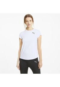 T-shirt z krótkim rękawem damski Puma ACTIVE. Kolor: biały. Długość rękawa: krótki rękaw. Długość: krótkie