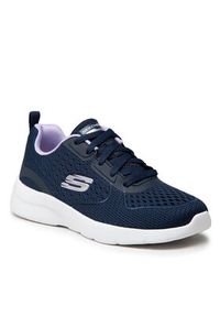skechers - Skechers Sneakersy Dynamight 2.0 149544/NVLV Granatowy. Kolor: niebieski. Materiał: materiał