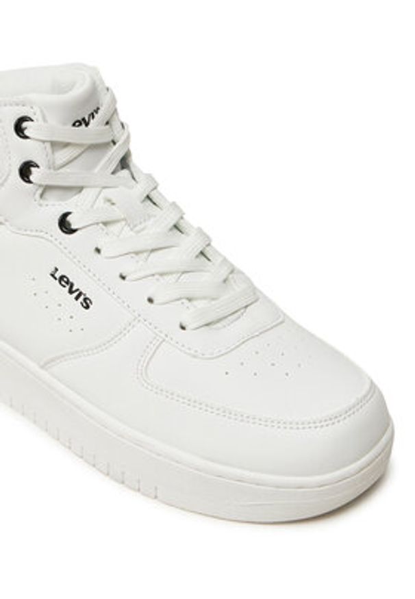 Levi's® Sneakersy VUNI0023S Biały. Kolor: biały. Materiał: skóra