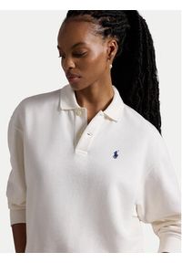Polo Ralph Lauren Bluza 211947966001 Biały Relaxed Fit. Typ kołnierza: polo. Kolor: biały. Materiał: bawełna #2