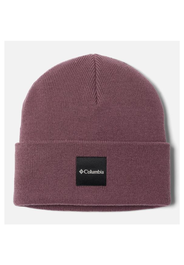 columbia - Czapka Zimowa Unisex Columbia City Trek Heavyweight Beanie. Kolor: fioletowy. Sezon: zima. Styl: sportowy