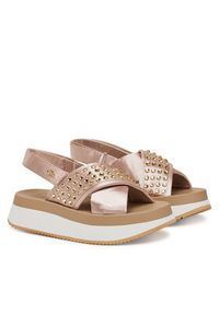 Liu Jo Sandały Dreamy Sandal 02 BA5089 TX001 Różowy. Kolor: różowy. Materiał: materiał #6