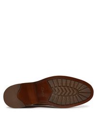 Clarks Półbuty Aldwin Lace 26186448 Brązowy. Kolor: brązowy. Materiał: skóra, zamsz #5