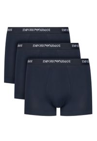 Emporio Armani Underwear Komplet 3 par bokserek EM000259 AF14132 MB139 Granatowy. Kolor: niebieski. Materiał: bawełna