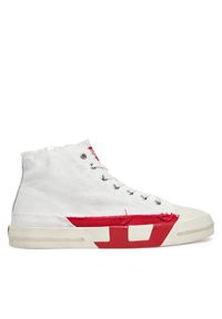 Diesel Trampki S-D-Verse Mid Y03505P8114 Biały. Kolor: biały. Materiał: materiał