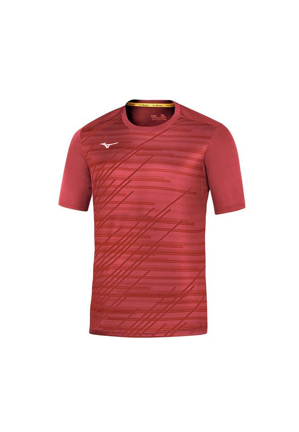Camiseta Mizuno Chiba. Kolor: czerwony