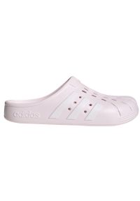 Adidas - Klapki adidas Adilette Clog GZ5888 różowe. Okazja: na co dzień. Kolor: różowy. Materiał: materiał, syntetyk. Styl: sportowy, casual, klasyczny