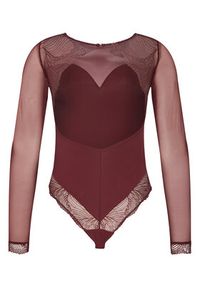 YSABEL MORA - Ysabel Mora Body 10782 Bordowy. Kolor: czerwony. Materiał: syntetyk #2