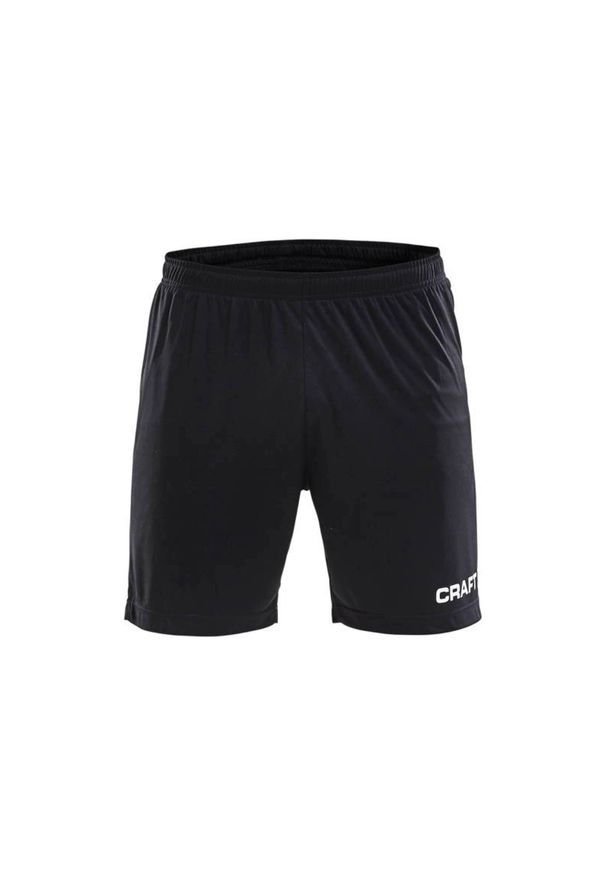 Spodnie sportowe męskie Craft Squad Solid. Kolor: czarny. Materiał: syntetyk, materiał. Długość: krótkie. Sport: fitness