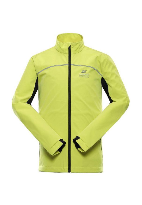 ALPINE PRO - Kurtka Softshell Alpine Pro Geroc 2XL dla Mężczyzn - Wodoodporna i Oddychająca. Kolor: zielony. Materiał: softshell. Sport: turystyka piesza