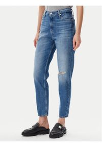 Calvin Klein Jeans Jeansy J20J225140 Niebieski Mom Fit. Kolor: niebieski