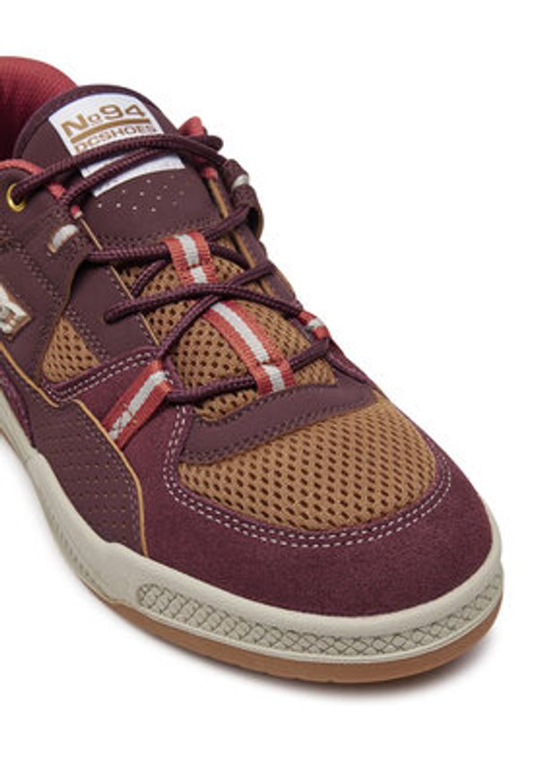 DC Shoes Sneakersy Construct ADYS100822-XCCC Brązowy. Kolor: brązowy. Materiał: skóra