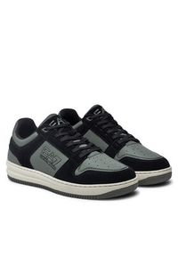 EA7 Emporio Armani Sneakersy X8X195 XK409 U268 Czarny. Kolor: czarny. Materiał: skóra #5