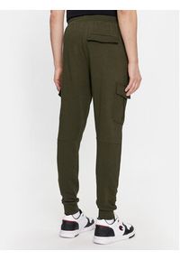 Brave Soul Spodnie dresowe MJB-581GAUZE Khaki Regular Fit. Kolor: brązowy. Materiał: bawełna