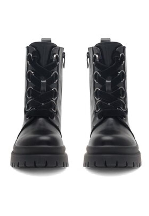 DeeZee Trzewiki IVANA WS5795-1 Czarny. Kolor: czarny. Materiał: syntetyk