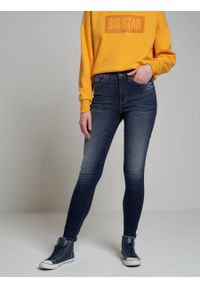 Big-Star - Spodnie jeans damskie zwężane Adela 307. Kolor: niebieski #1