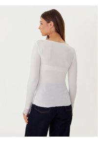 Vero Moda Bluzka Skye 10339843 Biały Slim Fit. Kolor: biały