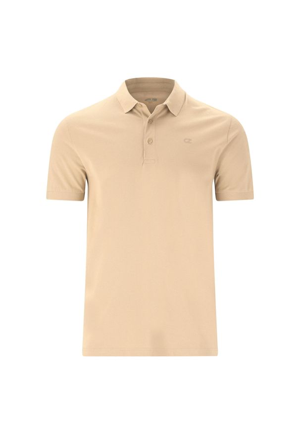 CRUZ - Polo Cruz Harrold. Okazja: na co dzień. Typ kołnierza: polo. Kolor: szary. Styl: elegancki, casual