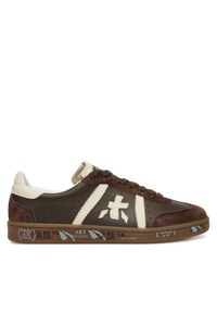 Premiata Sneakersy Bonnie Var 7670 Brązowy. Kolor: brązowy. Materiał: zamsz, skóra #1