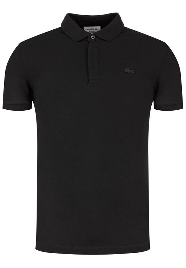 Lacoste Polo PH5522 Czarny Regular Fit. Typ kołnierza: polo. Kolor: czarny. Materiał: bawełna