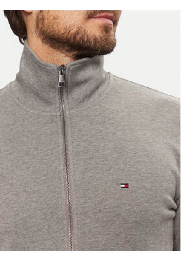 TOMMY HILFIGER - Tommy Hilfiger Bluza Essential MW0MW38084 Szary Regular Fit. Kolor: szary. Materiał: bawełna