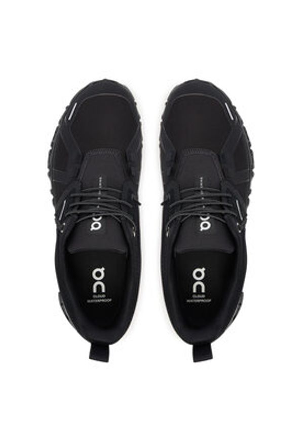 On Buty do biegania Cloud 6 Wp 3WF10051043 Czarny. Kolor: czarny. Materiał: materiał