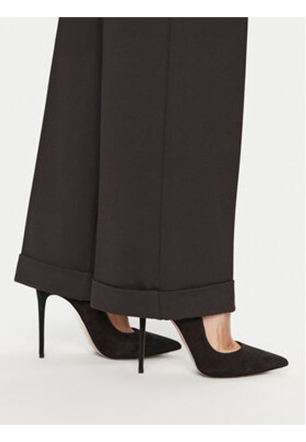 ViCOLO Spodnie materiałowe TS0116 Brązowy Regular Fit. Kolor: brązowy. Materiał: syntetyk