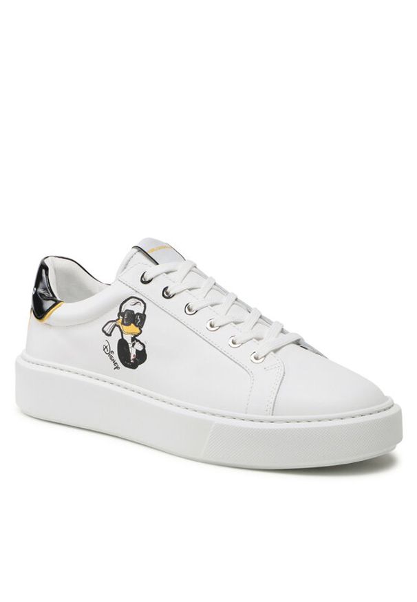 Karl Lagerfeld - KARL LAGERFELD Sneakersy KL95223D Biały. Kolor: biały. Materiał: skóra