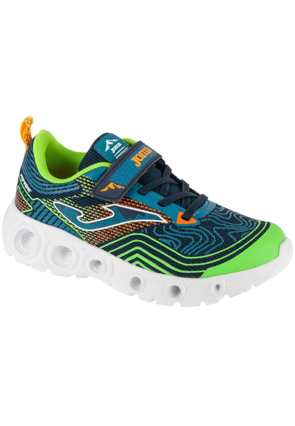 Joma - Buty sportowe Sneakersy chłopięce, Rase Jr 25 JRASS. Kolor: niebieski. Sport: turystyka piesza