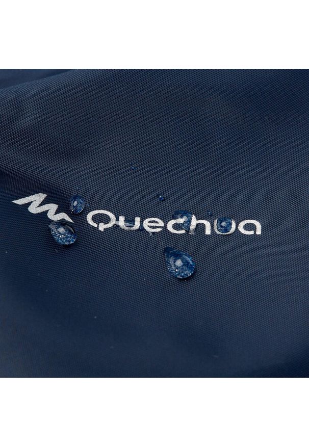 quechua - Spodnie turystyczne wierzchnie dla dzieci Quechua MH100 wodoodporne. Kolor: niebieski. Materiał: poliester, materiał. Sezon: lato. Sport: turystyka piesza