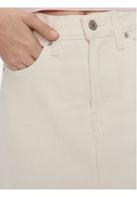 Levi's® Spódnica jeansowa A7512-0002 Écru Regular Fit. Materiał: bawełna #4