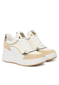 MICHAEL Michael Kors Sneakersy Emmy 43T6EMFS1B Beżowy. Kolor: beżowy. Materiał: skóra #2