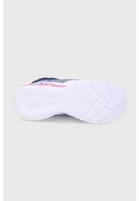 skechers - Skechers Śniegowce dziecięce kolor granatowy. Nosek buta: okrągły. Kolor: niebieski. Szerokość cholewki: normalna #2