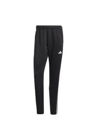 Adidas - Train Essentials 3-Stripes Training Pants. Kolor: biały, czarny, wielokolorowy. Materiał: dresówka, materiał