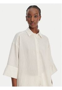 Eleh Koszula SS260297 Biały Relaxed Fit. Kolor: biały. Materiał: bawełna #4