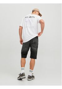 Jack & Jones - Jack&Jones Szorty jeansowe Scale 12223991 Czarny Regular Fit. Kolor: czarny. Materiał: bawełna #12