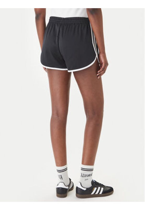 Adidas - adidas Szorty sportowe 3-Stripes Sprinter KD7977 Czarny Regular Fit. Kolor: czarny. Materiał: syntetyk