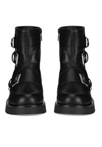 Jenny Fairy Botki WS6322-04 Czarny. Kolor: czarny. Materiał: skóra #4