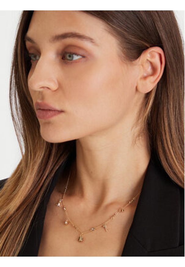 Coach Naszyjnik 37448325 Złoty. Materiał: metalowe. Kolor: złoty