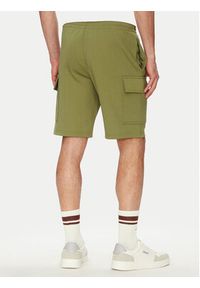 Lacoste Szorty sportowe GH9743 Khaki Regular Fit. Kolor: brązowy. Materiał: bawełna. Styl: sportowy