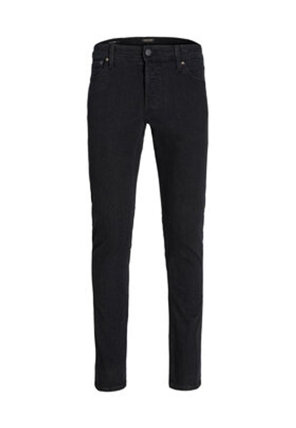 Jack & Jones Jeansy 12246949 Czarny Slim Fit. Kolor: czarny