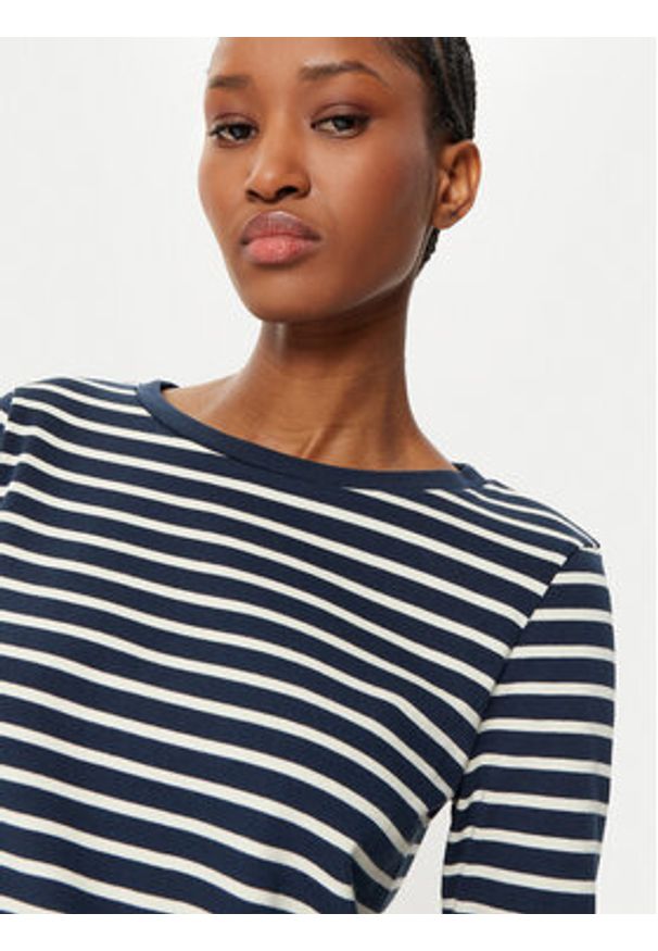 Weekend Max Mara Bluzka Erasmo 2515941061 Granatowy Regular Fit. Kolor: niebieski. Materiał: bawełna