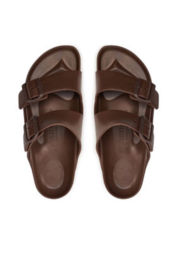 Birkenstock Klapki Arizona EVA 1027402 Brązowy. Kolor: brązowy. Materiał: syntetyk