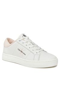 Calvin Klein Jeans Sneakersy Classic Cupsole Lowlaceup Lth Wn YW0YW01444 Biały. Kolor: biały #4