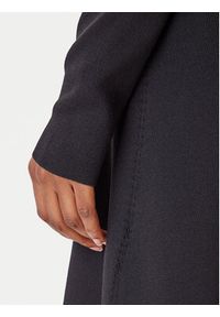 Hugo - HUGO Sukienka dzianinowa Sibery 50548244 Czarny Slim Fit. Kolor: czarny. Materiał: syntetyk #3