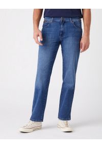 Wrangler - WRANGLER TEXAS MĘSKIE SPODNIE JEANSOWE SPOTLITE W121YJ38N