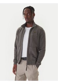 Aeronautica Militare Bluza 252FE2055UF00665 Szary Regular Fit. Kolor: szary. Materiał: bawełna