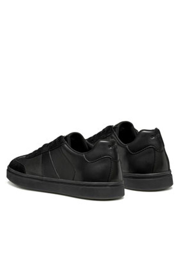 Geox Sneakersy U Baltmoore U56LDF 08522 C9999 Czarny. Kolor: czarny. Materiał: skóra