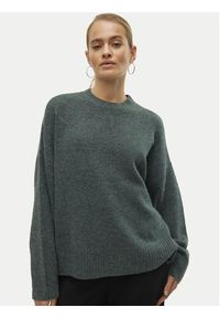 Vero Moda Sweter Boom 10320463 Zielony Loose Fit. Kolor: zielony. Materiał: syntetyk